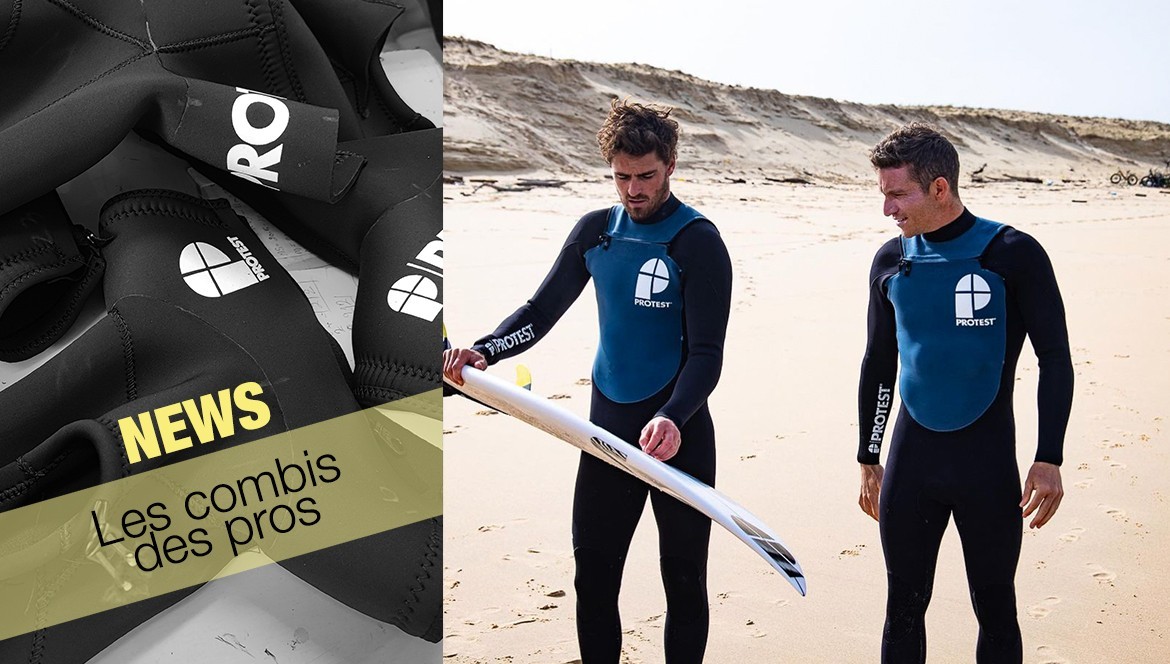 WETTY les combinaisons des surfeurs pros